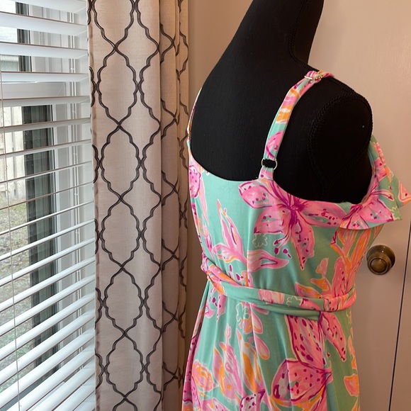 NWT Lilly Pulitzer Fontaine Wrap Dress - Picture 6 of 12